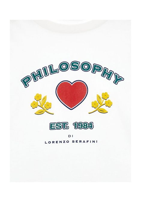 T-shirt con logo PHILOSOPHY KIDS | I1F613 6203P001